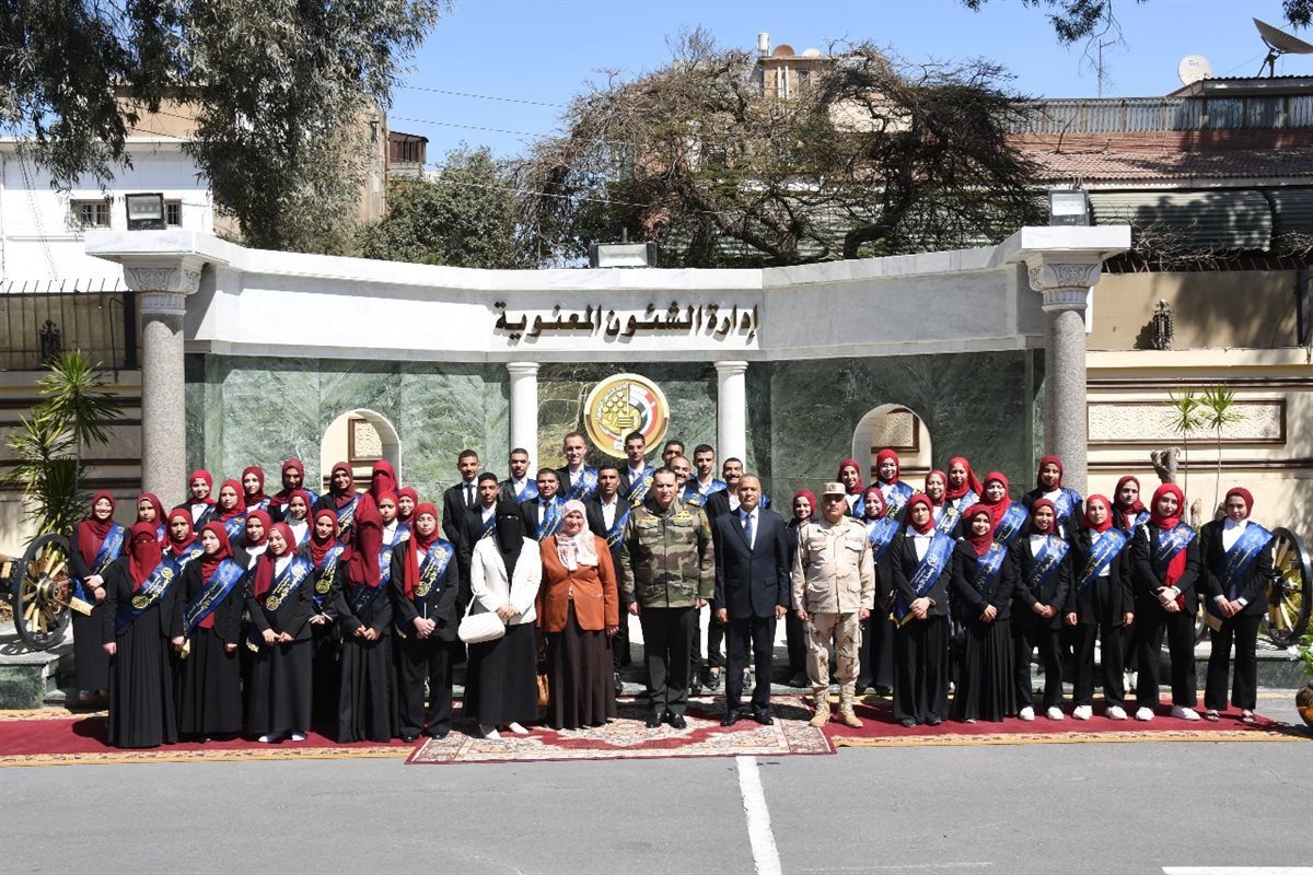 طالبات التربية الوطنية بجامعة الأزهر