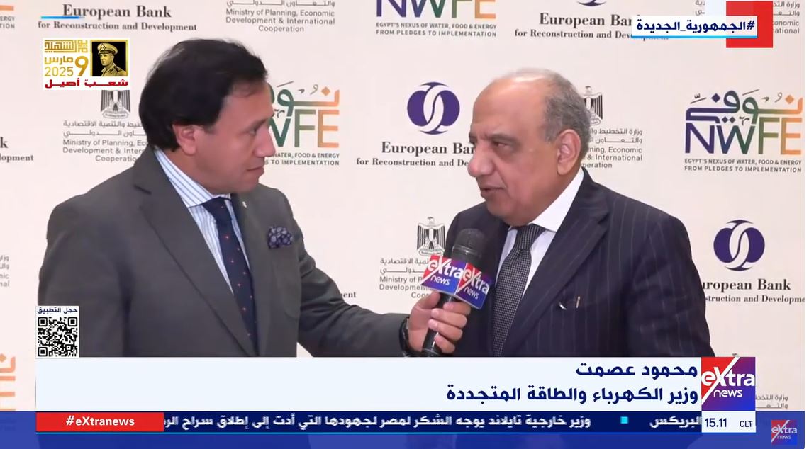الدكتور محمود عصمت وزير الكهرباء