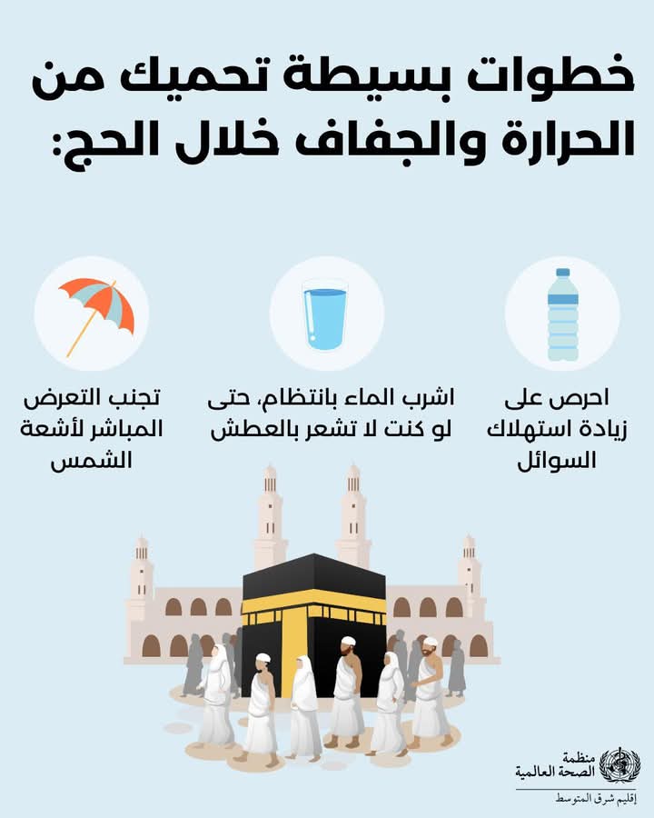 <strong>دليل طبي شامل للحجاج في موسم حج 2025</strong>