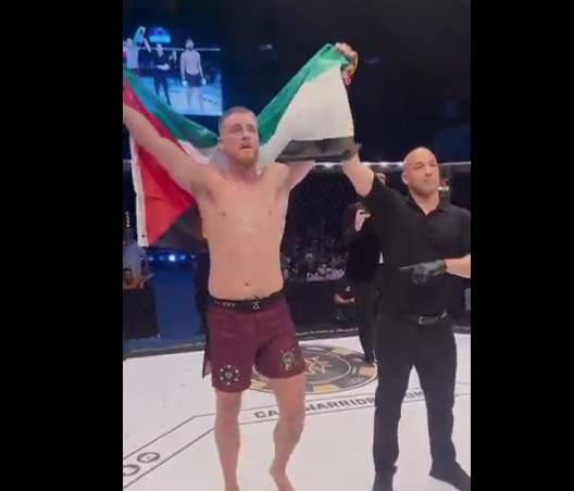 المقاتل الأيرلندي بادي ماكوري يفوز على خصمه الإسرائيلي