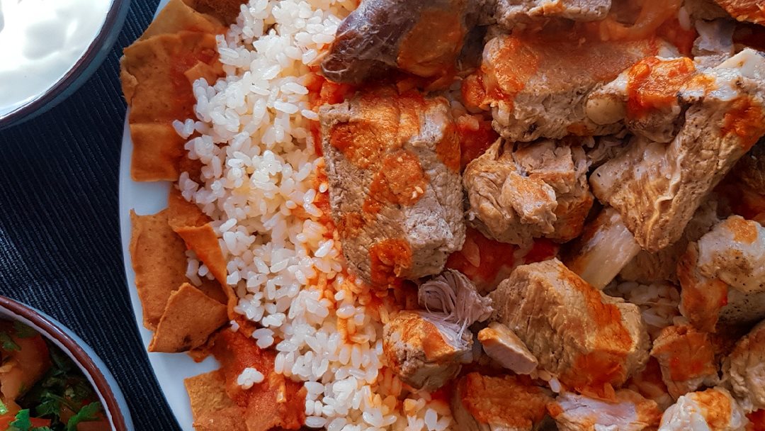 طريقة عمل الفتة&nbsp;