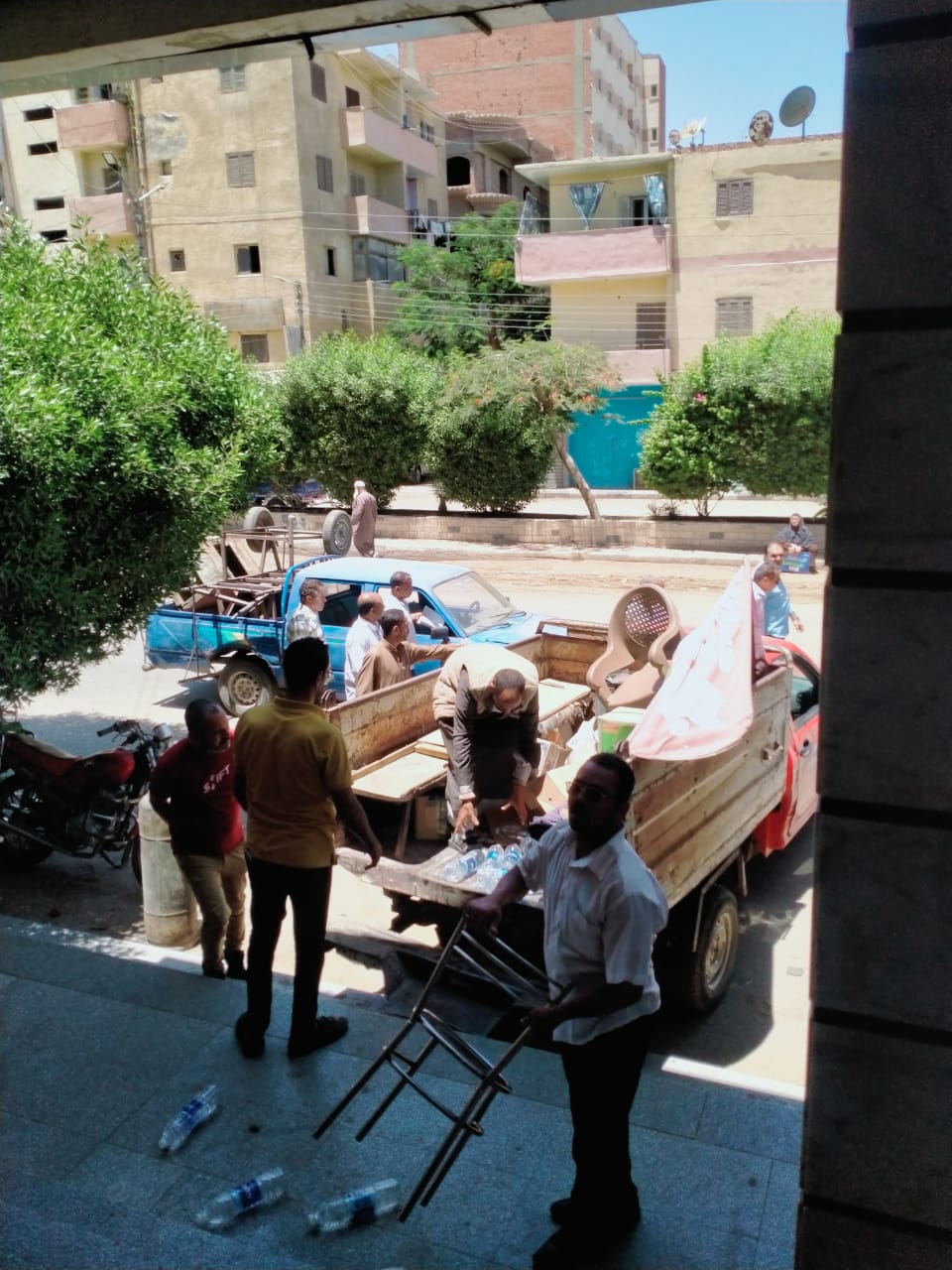 رئيس مركز ابشواى حملة مكبرة تصادر وتتحفظ على ٤٦ مخالفة متنوعة