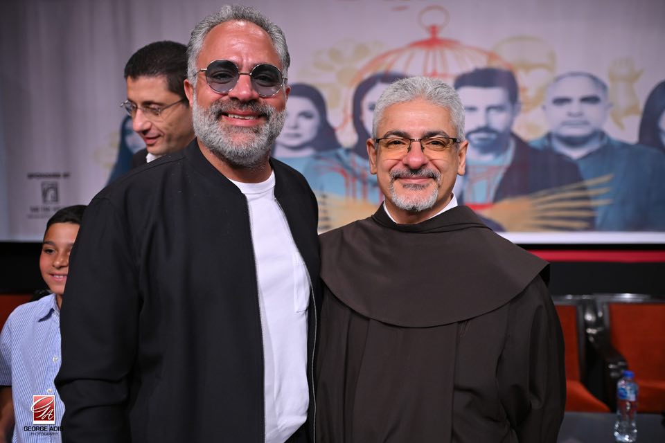 ندوة تكريم أبطال مسلسل لام شمسية بالمركز الكاثوليكي
