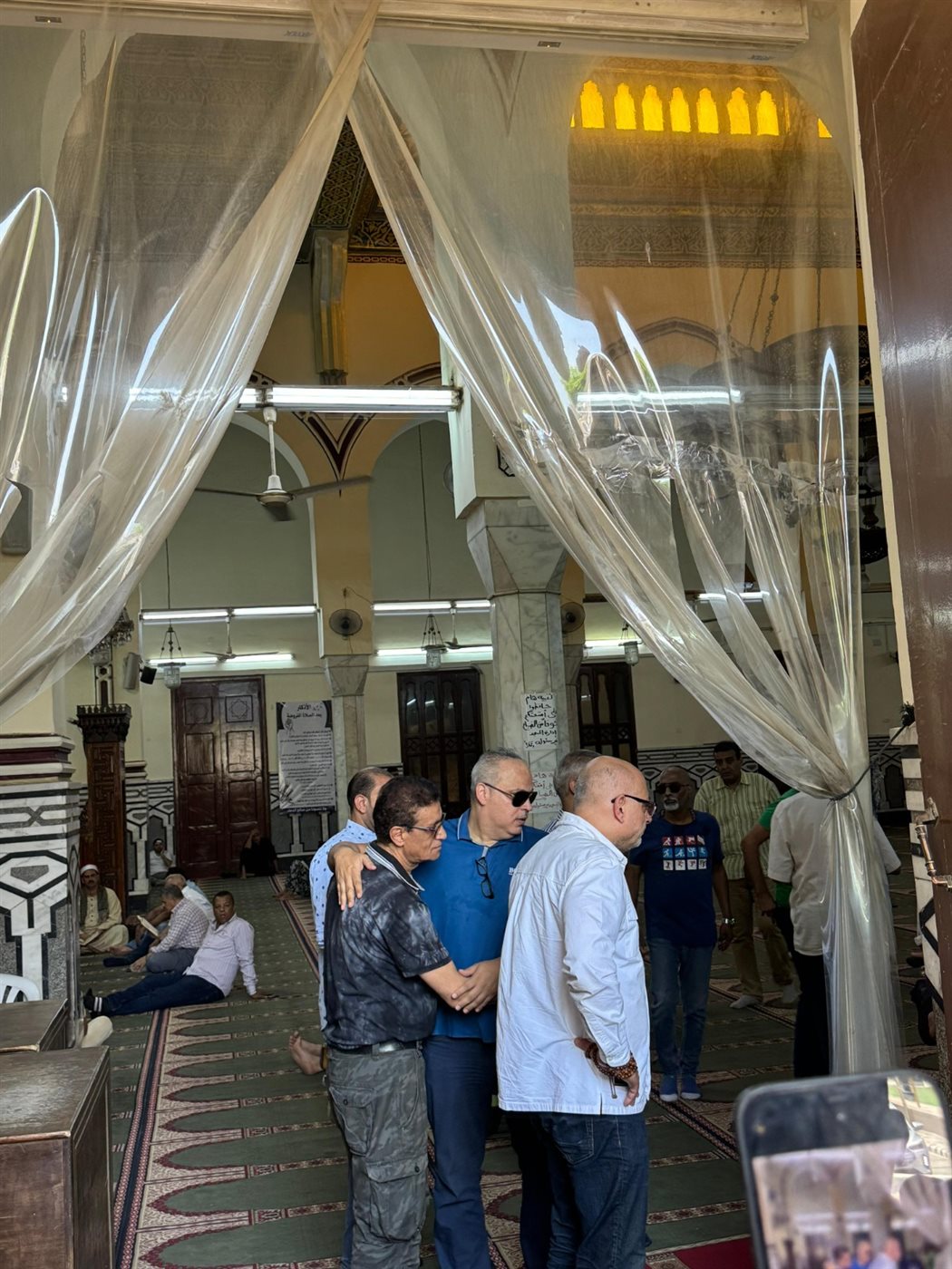 جنازة والد تامر عبد المنعم&nbsp;