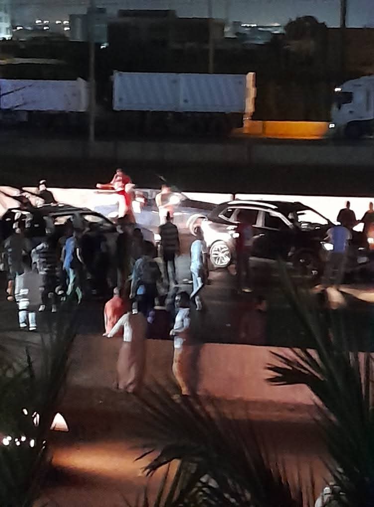 آثار الحادث