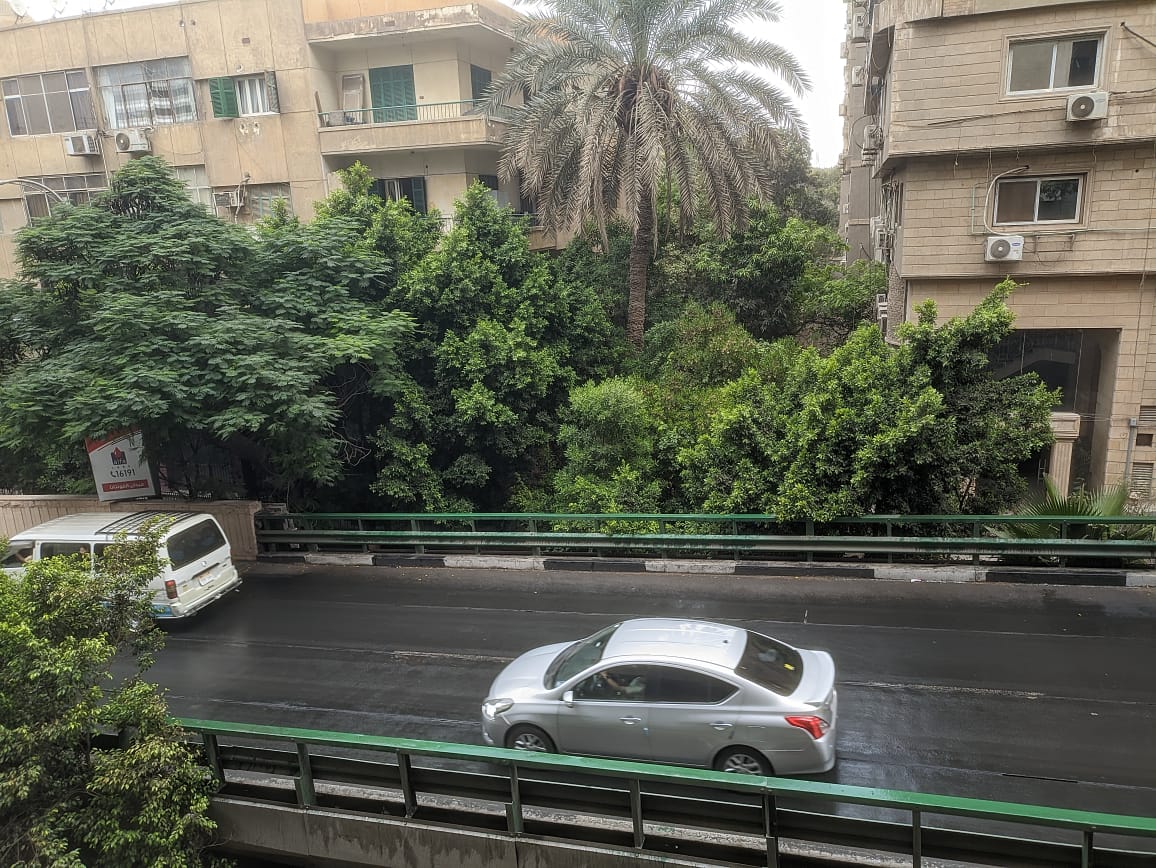 أمطار في المعادي