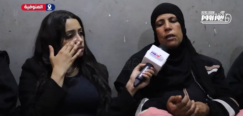 أم &nbsp;سائق ميكروباص حادث الطريق الأقليمي بالمنوفية&nbsp;