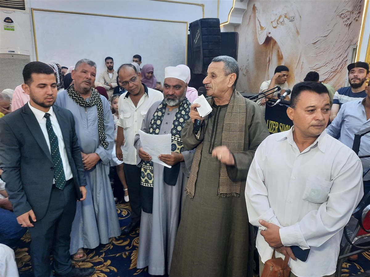 حفل تكريم طلاب الشهادة الإعدادية بملوي
