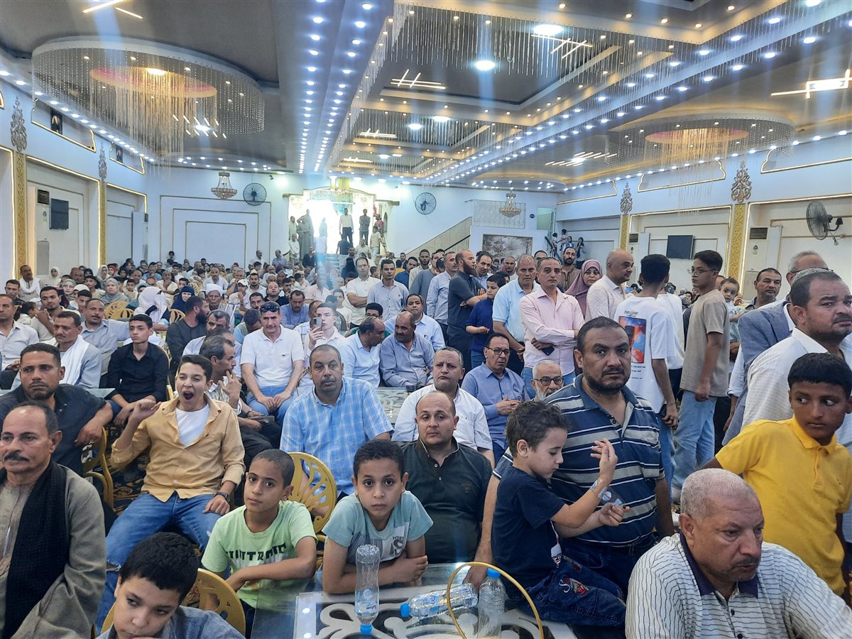 حفل تكريم طلاب الشهادة الإعدادية بملوي