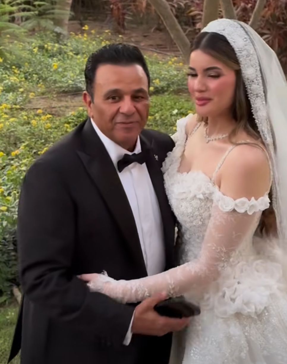 حف زفاف ابنة محمد فؤاد