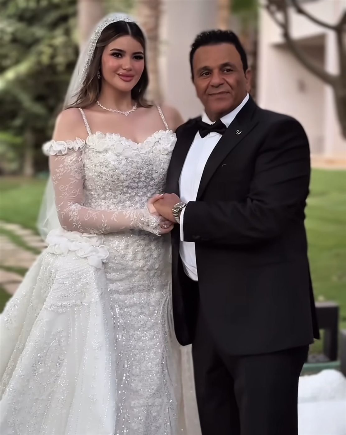 تفاصيل الإطلالة الثانية لابنة محمد فؤاد..وكواليس الزفاف تكشف عن أنوثتها