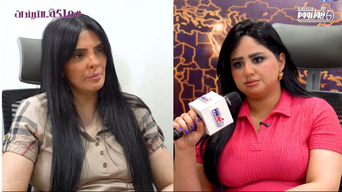 الزميلة سارة مكي - الفنانة حورية فرغلي