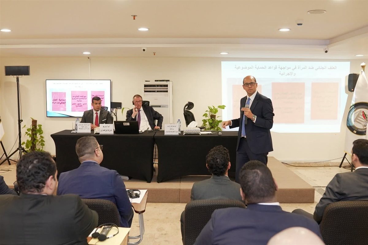 جانب من الورشة التدريبية التى تم تنظيمها&nbsp;