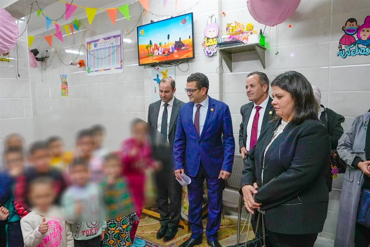 جانب من الزيارة&nbsp;