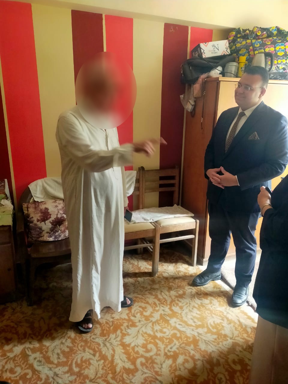 جانب من الزيارة&nbsp;