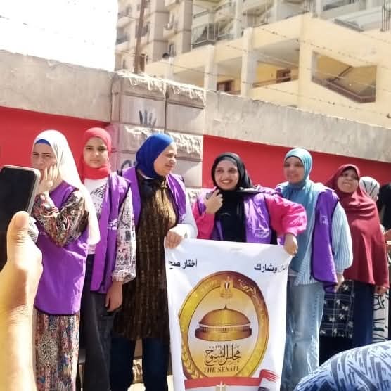 أندية التطوع وفريق الفنون الشعبية بالفيوم يواصلون المشاركة في انتخابات مجلس الشيوخ