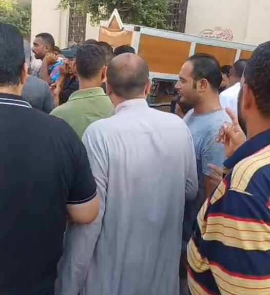 جنازة عامل نظافة بالشرقية