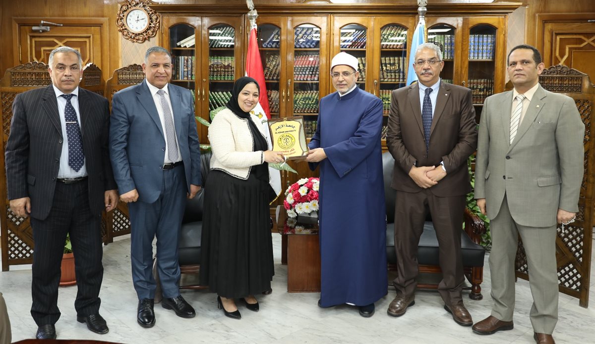 تعاون بين أكاديمية البحث العلمي وجامعة الأزهر