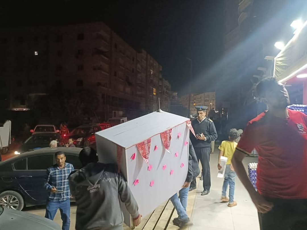 جانب من الحملة بحدائق الأهرام