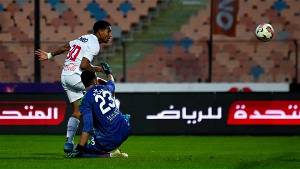 مباراة سابقة للزمالك والجونة