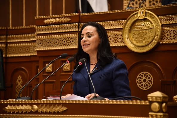 الدكتورة مايا مرسي وزيرة التضامن الاجتماعي