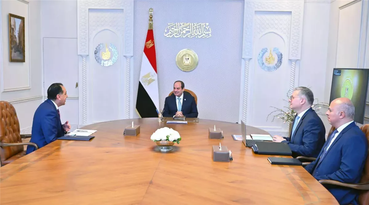 اجتماع الرئيس السيسي مع الحكومة
