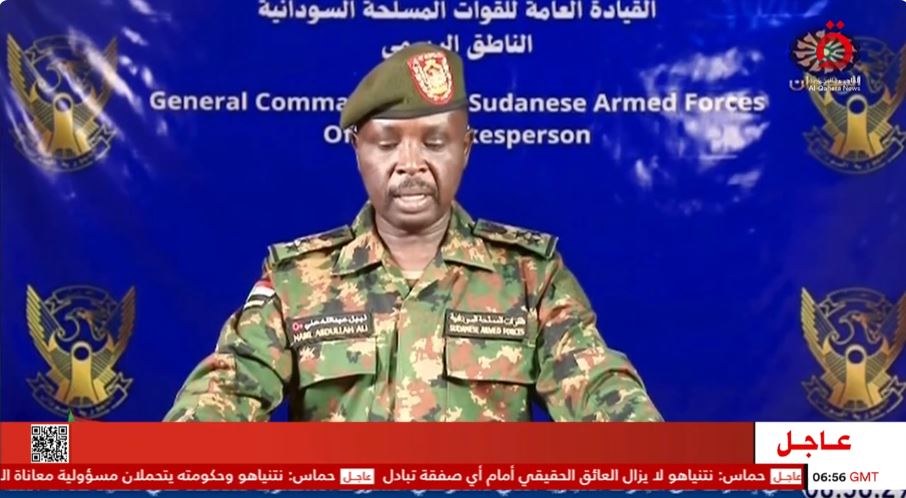 المتحدث باسم القوات المسلحة السودانية