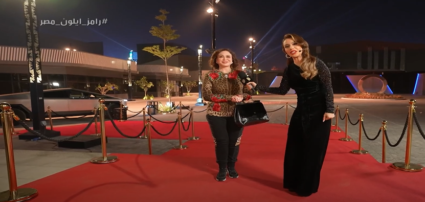 إلهام شاهين ببرنامج رامز جلال