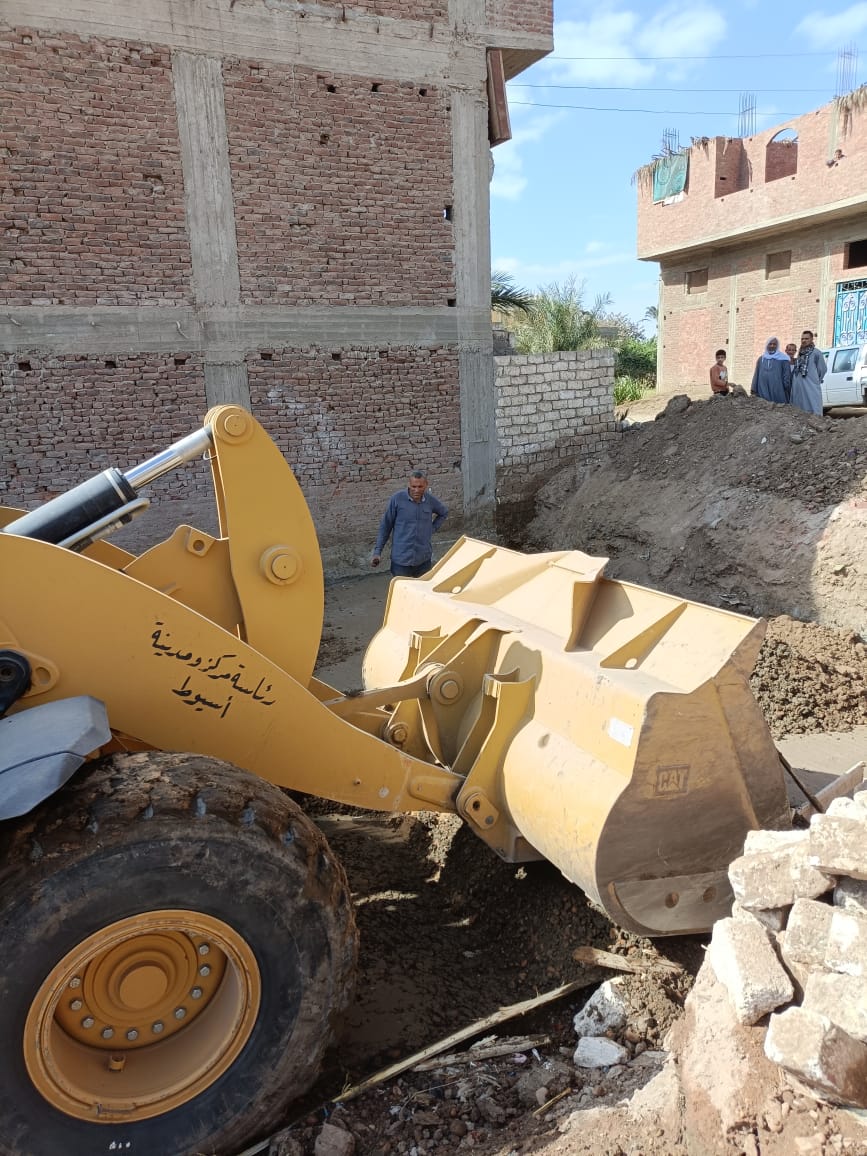 جانب من إزالة التعديات