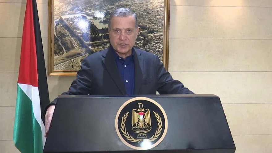 المتحدث الرسمي باسم الرئاسة الفلسطينية نبيل أبو ردينة