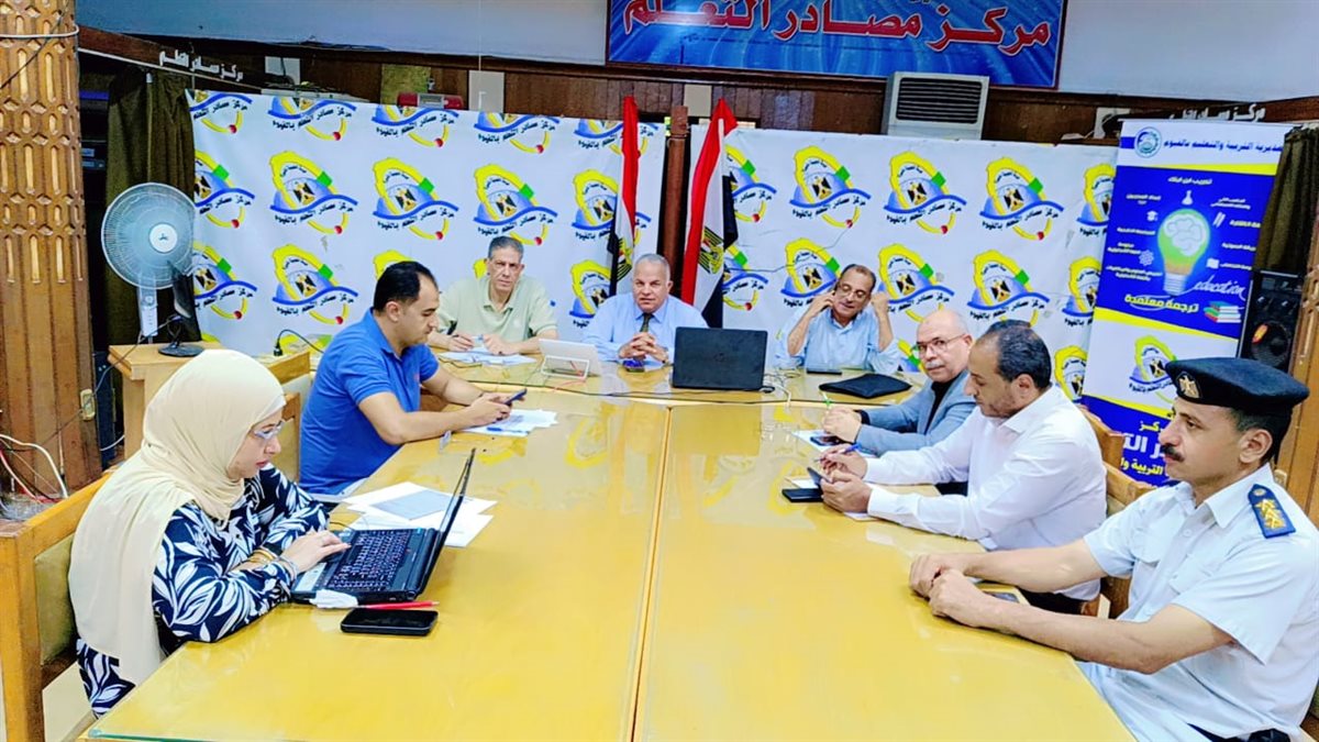 قبيصي: يتابع غرفة عمليات امتحانات الثانوية العامة