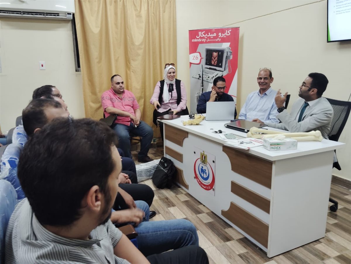 وكيل الصحة يشهد اللقاء العلمي الدوري القسم العظام بمستشفى الفيوم العام<br>