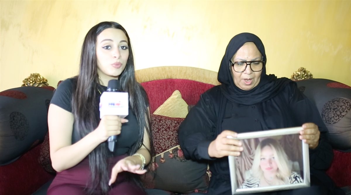 والدة شيماء جمال مع مراسلة نيوز رووم&nbsp;