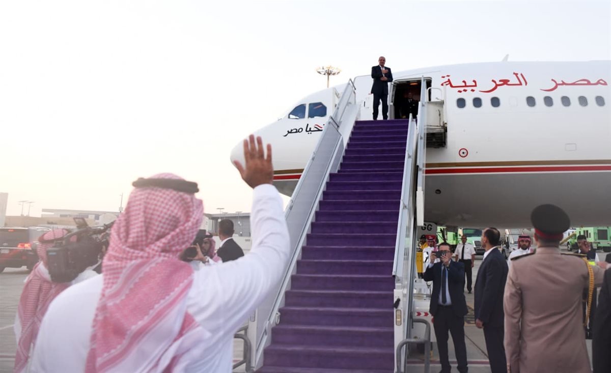 الأمير محمد بن سلمان والرئيس السيسي&nbsp;