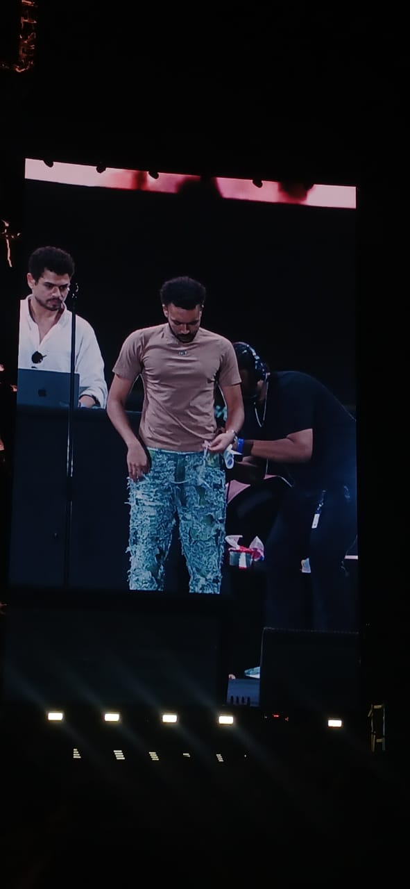 ويجز من حفله في مهرجان العلمين الجديدة