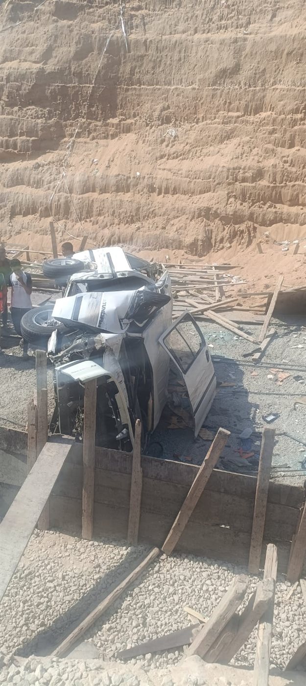 آثار الحادث