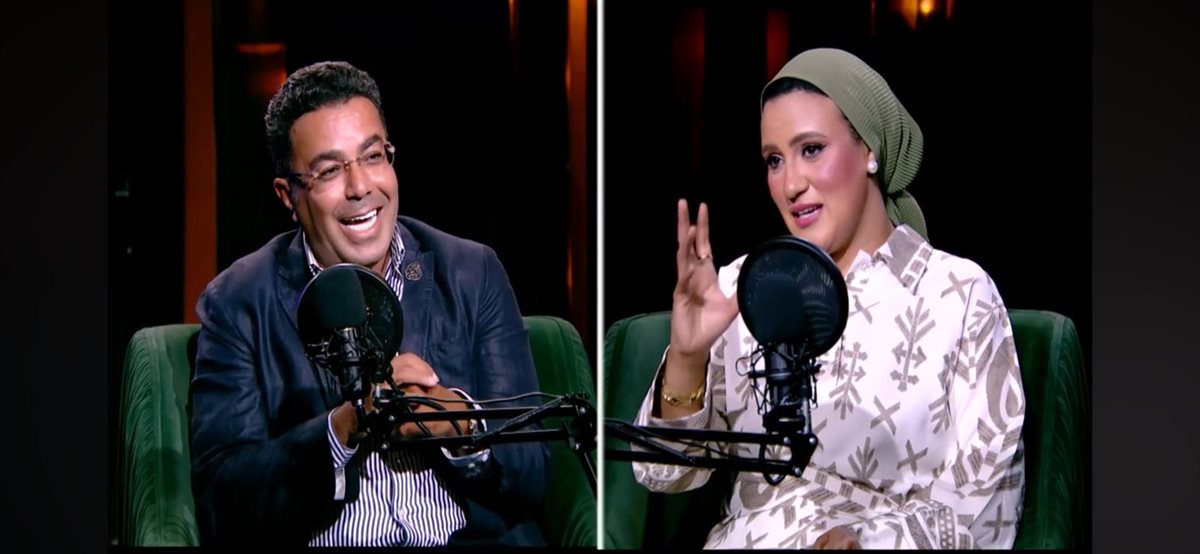 <strong>الكاتبة الصحفية هند مختار - الدكتور باسل عادل&nbsp;</strong>