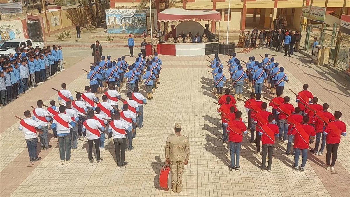 تكريم مدرسة الشهيد ماجد فرج الصناعية لفوزها بالمركز الأول على مستوى الفيوم والثالث على مستوى الجمهورية فى مسابقة أكفأ مدرسة تأسيس عسكري