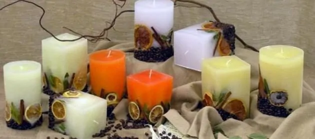 شموع معطرة