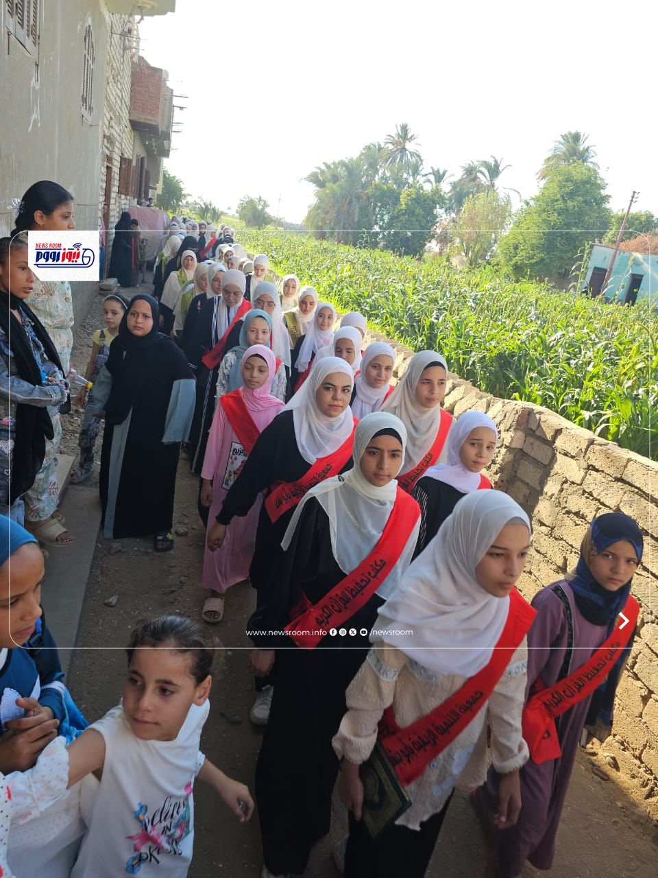 حفل تكريم حفظة القرآن الكريم بقرية أبوبشت في المنيا