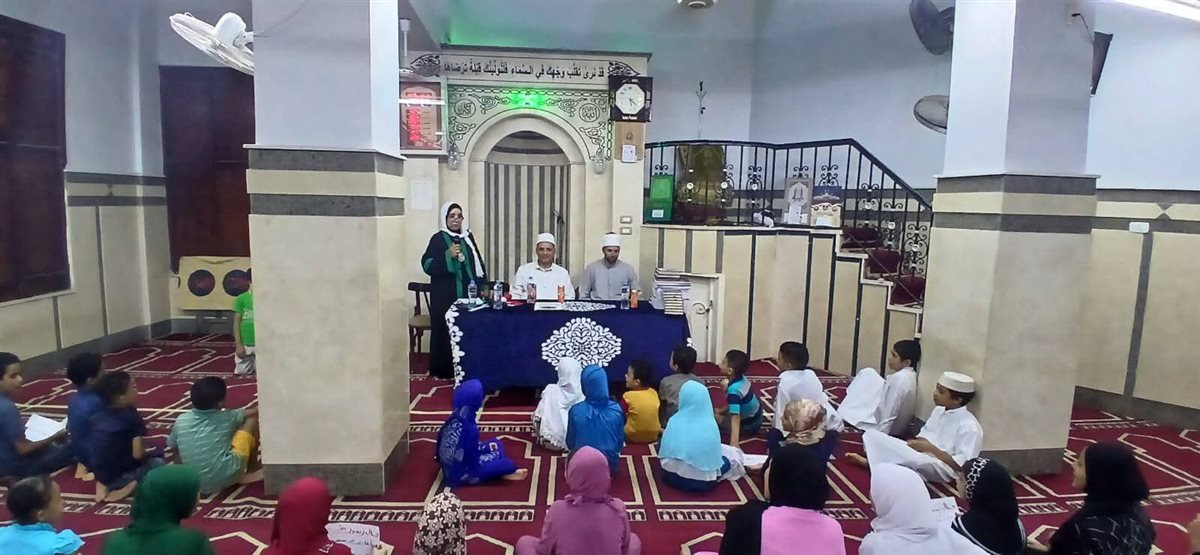 فاعلية الإحتفال بمولد النبي صلى الله عليه وسلم من مسجد دار الرماد الشرقي بالفيوم