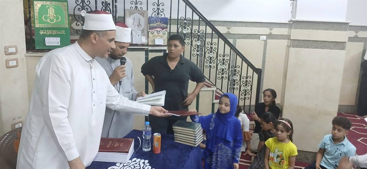 فاعلية الإحتفال بمولد النبي صلى الله عليه وسلم من مسجد دار الرماد الشرقي بالفيوم