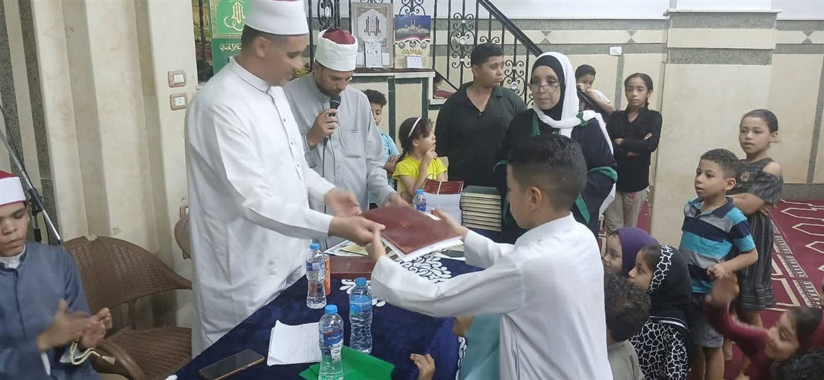 فاعلية الإحتفال بمولد النبي صلى الله عليه وسلم من مسجد دار الرماد الشرقي بالفيوم