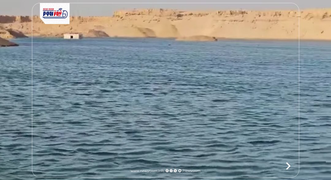 صورة البحيرة بقرية البهنسا بالمنيا