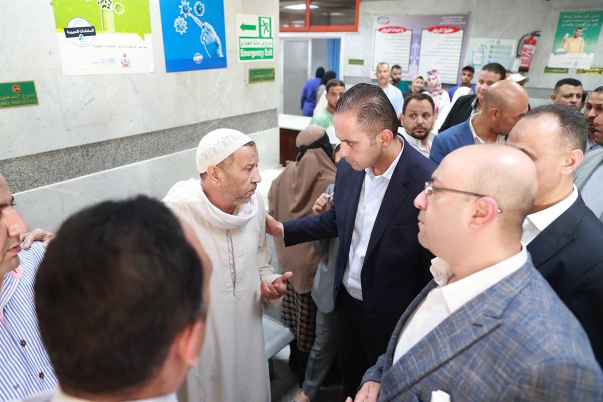 نائب وزير الصحة يتفقد المنشآت الصحية ببني سويف لتعزيز جودة الخدمات