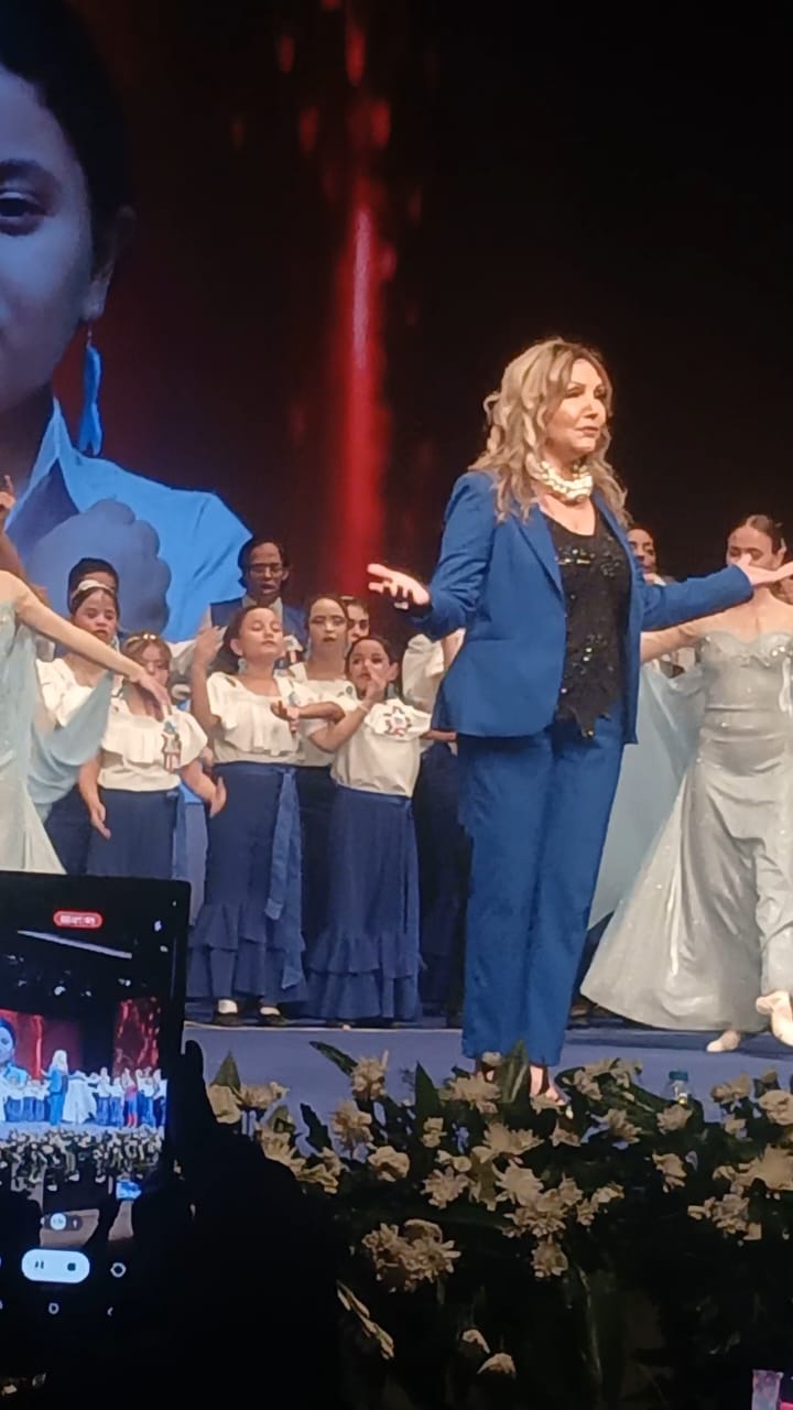 نادية مصطفى تُحيي المؤتمر الصحفي لملتقى