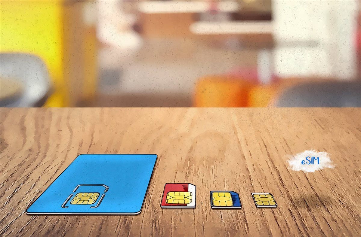 شريحة eSIM