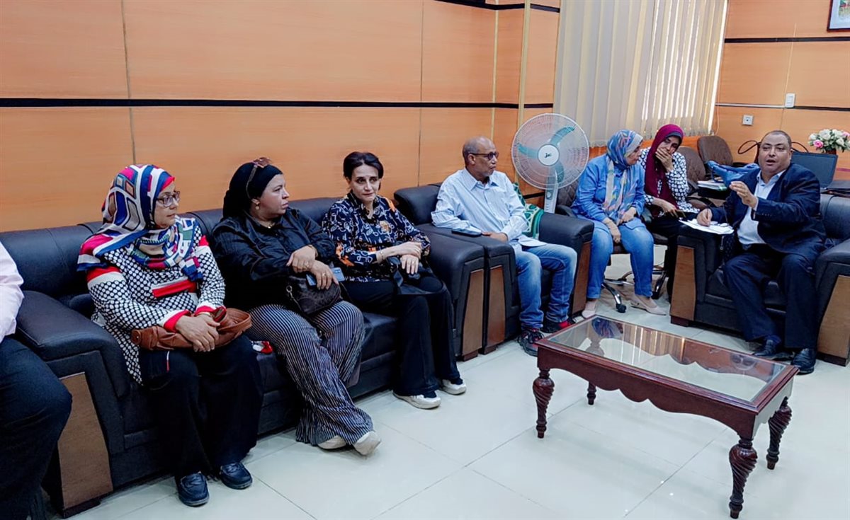 إجتماع مع مديري المدارس الثانوية العامة بغرب وشرق الفيوم استعدادًا للعام الدراسي الجديد 2026