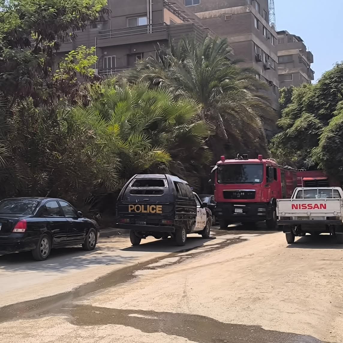 حريق المعادي