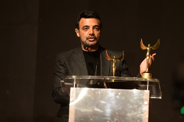 المؤلف عمرو محمود ياسين في مهرجان الفضائيات العربية الـ 16